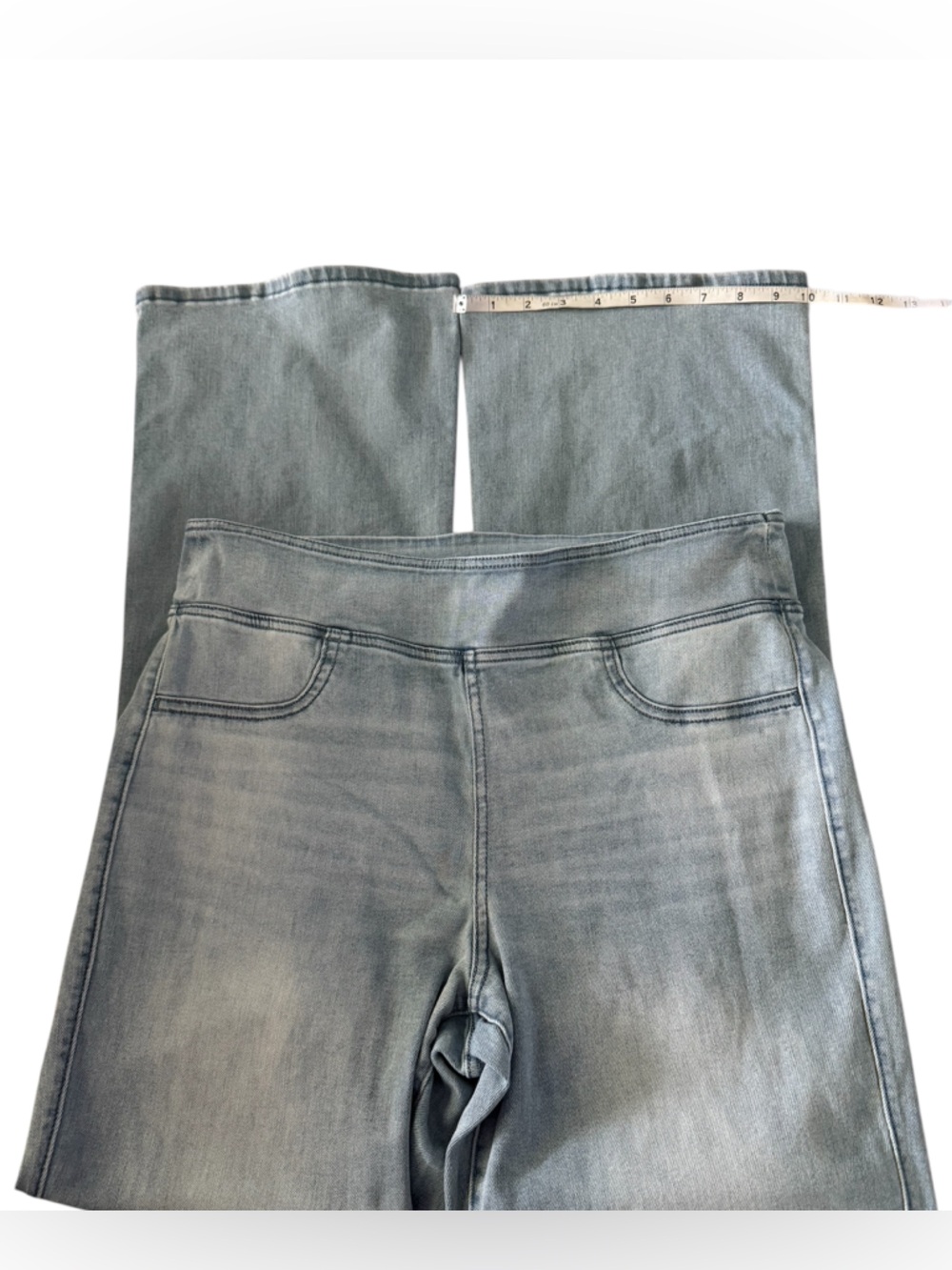 American Eagle Light Wash Bootcut Jeans Size Large - Picture 5 of 8